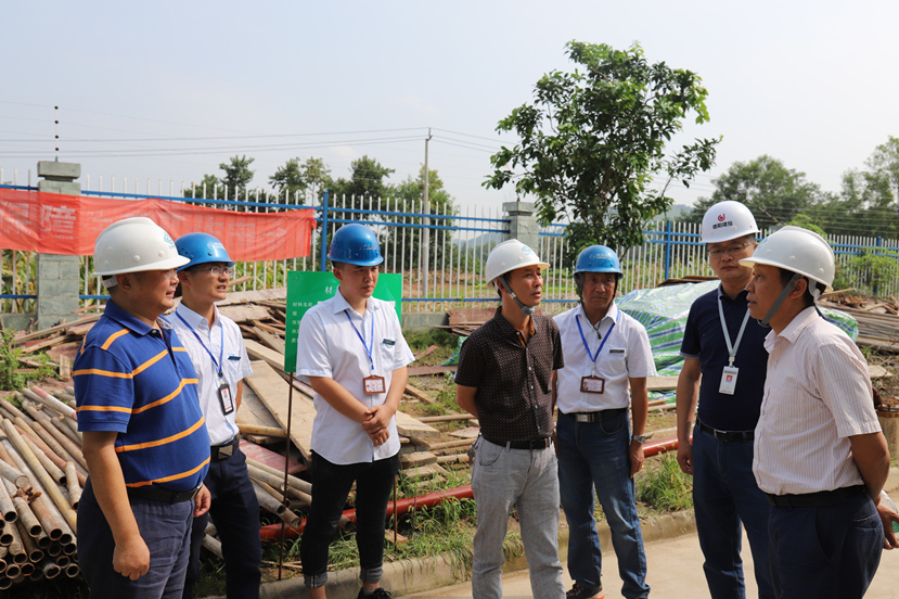 省住建厅调研组到杰阳排水公司进行2018年城乡污水垃圾处理民生实事项目推进工作专项督查