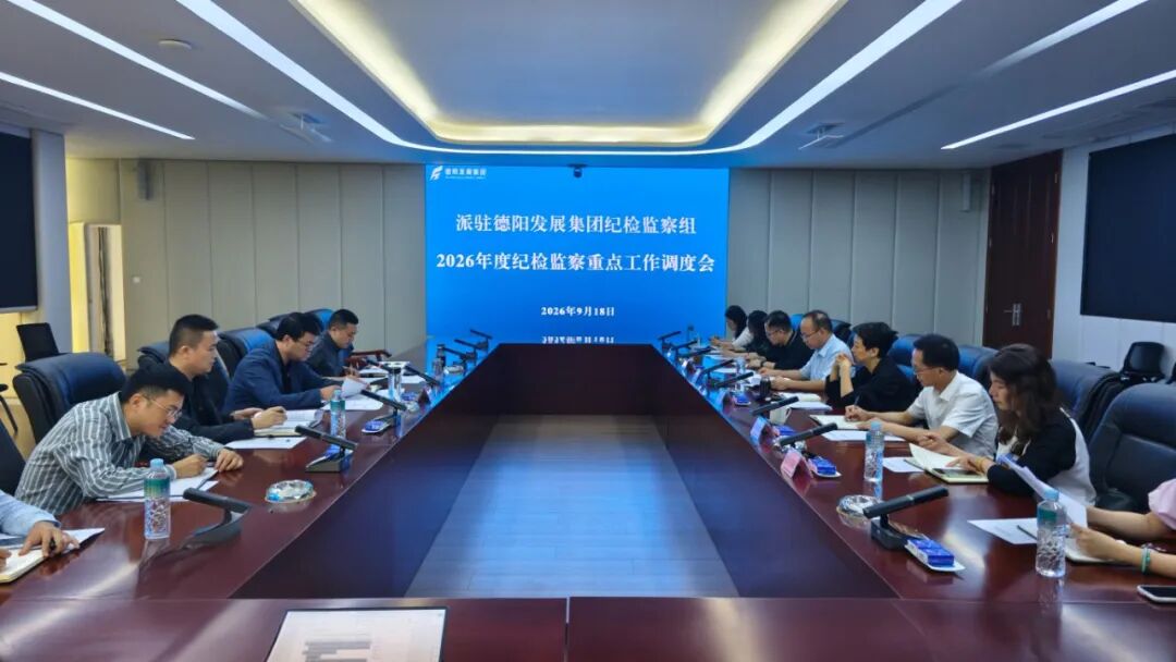 复盘检视找差距、锚定目标再冲刺——德阳发展集团纪检监察系统召开2026年度重点工作调度会